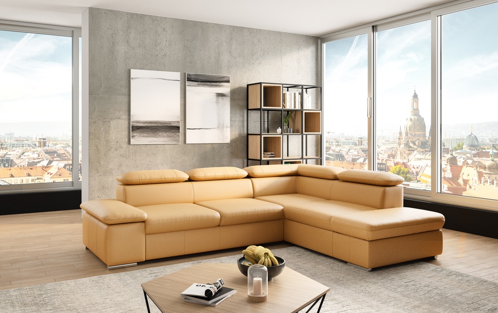 Bild von sit&more Ecksofa Valantine L-Form, inkl. Kopf- und Armteilverstellung, wahlweise mit Bettfunktion