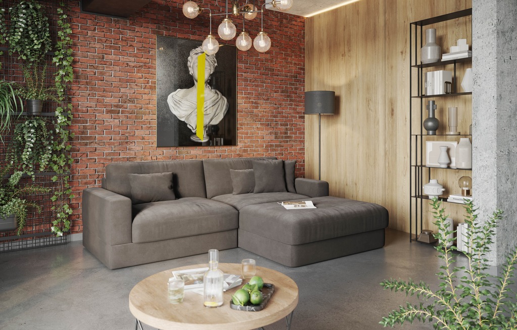 Bild von RAUM.ID Ecksofa "Innovid L-Form", Modernes Modul-Polsterprogramm