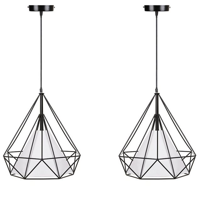 Bild von KONSIMO Pendelleuchte ACOS Hängeleuchte, ohne Leuchtmittel, Loft-Stil-Lampen, 2 Stück