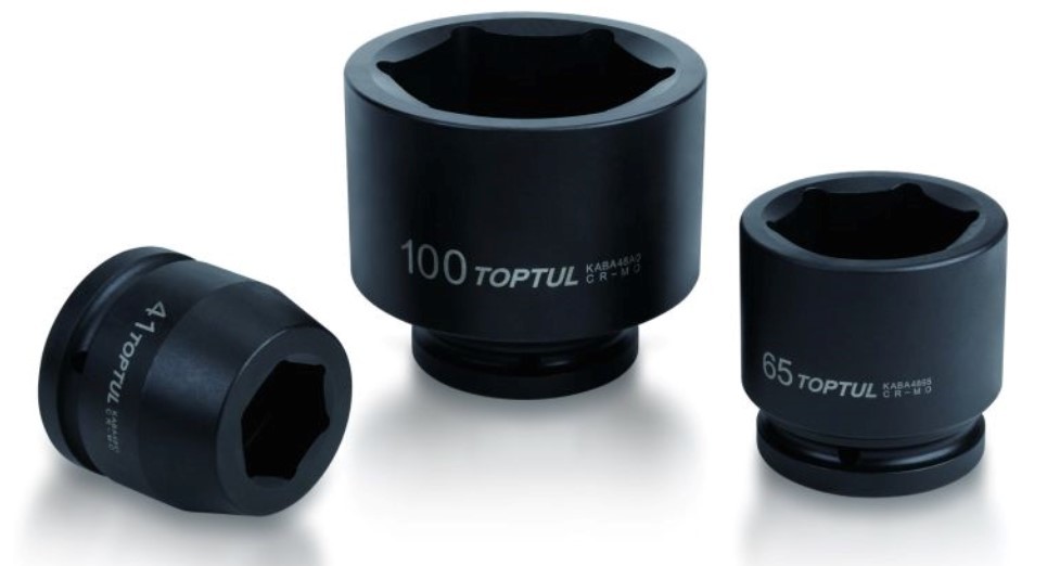 Bild von Schlag-Stecknuss TOPTUL 1 zoll 46 mm 6-Kant