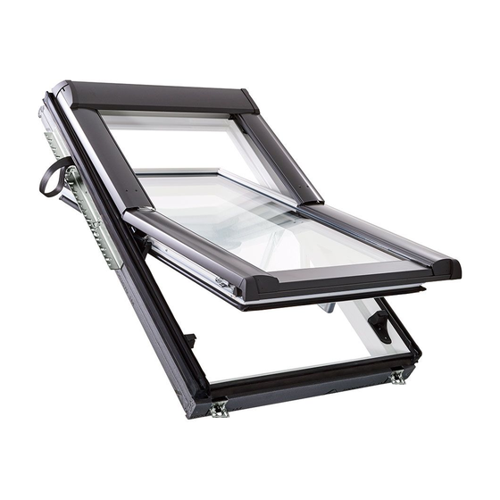Bild von Roto Dachfenster Designo RotoTronic R69P H2EF – Elektrisches Dachfenster mit hohem Komfort