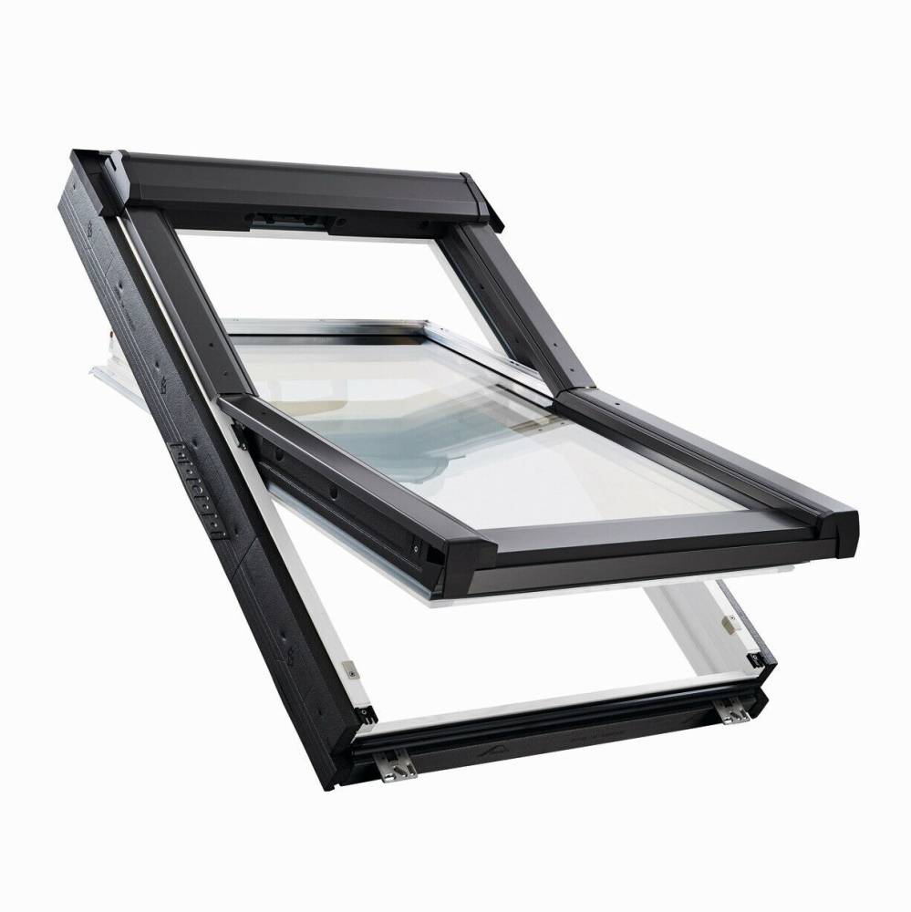 Bild von RotoQ Schwingfenster Q-4 Plus K2C AL Kunststoff Schwingfenster inkl. Eindeckrahmen