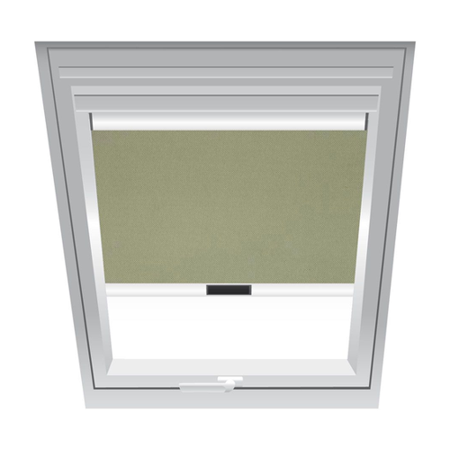 Bild von Roto Verdunklungsrollo Braunbeige 1-V04 – 65x98 cm