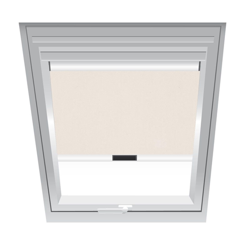 Bild von Roto Verdunklungsrollo Beige 1-V03 – 94x145 cm für Dachfenster