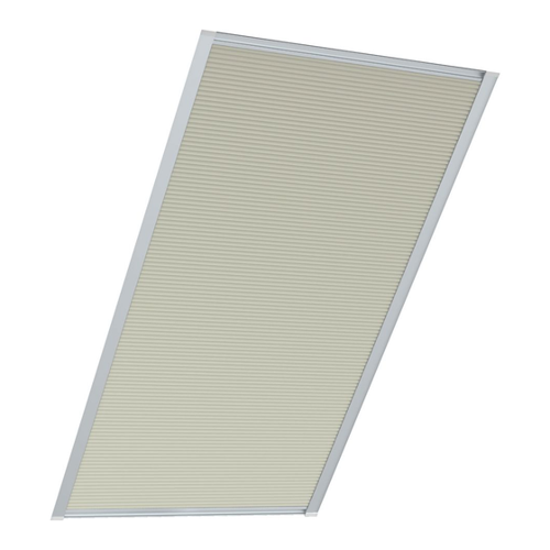 Bild von Roto Faltstore Linien-Beige F81 – Perfekter Sonnenschutz für Ihr Dachfenster