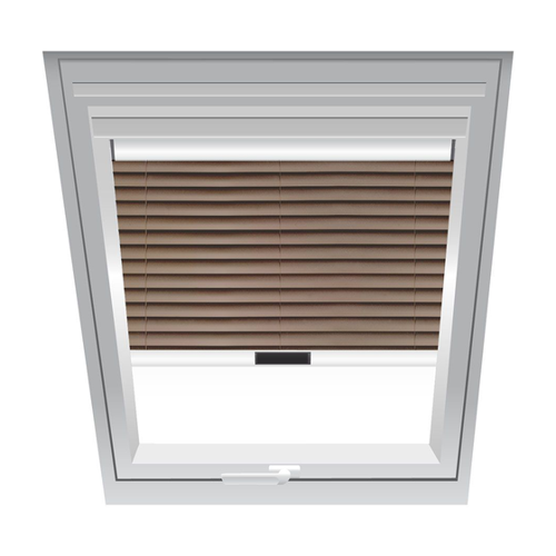 Bild von Die vielseitige Roto Jalousette Beige 1-J03 für Dachfenster