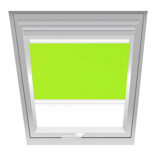 Bild von Roto Verdunklungsrollo in Apfelgrün – Optimaler Lichtschutz für Ihr Dachfenster