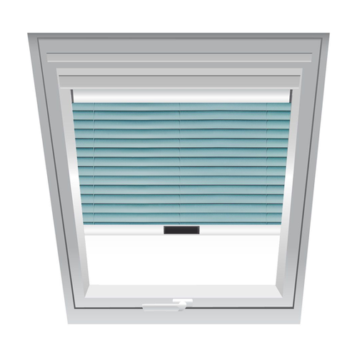 Bild von Roto Jalousette Hellgrau 1-J04 – Ideal für Dachfenster