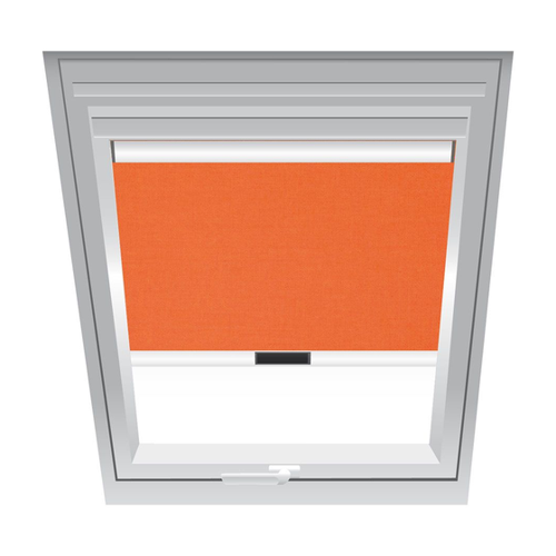 Bild von Roto Sichtschutzrollo Orange 2-R27 - Das perfekte Rollos für Dachfenster