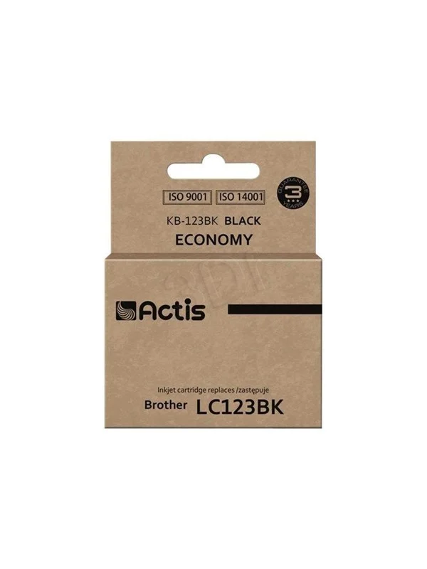 Bild von Factis KB-123BK - Kompatibel - Tinte auf Pigmentbasis - Schwarz - Brother - Einzelpacku (BK), Druckerpatrone