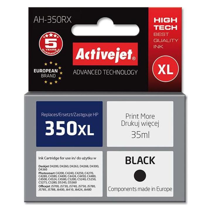 Bild von Activejet AH-E36 - 35 ml - mit hoher Kapazität (BK), Druckerpatrone