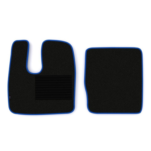Bild von F-CORE MT04 BLUE Fußmattensatz – Blaue Textil-Autofußmatten für MAN-Fahrzeuge