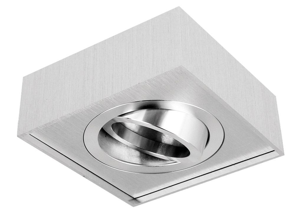 Bild von LED line Einbaustrahler CUBO midi Aluminium geb?rstet rund
