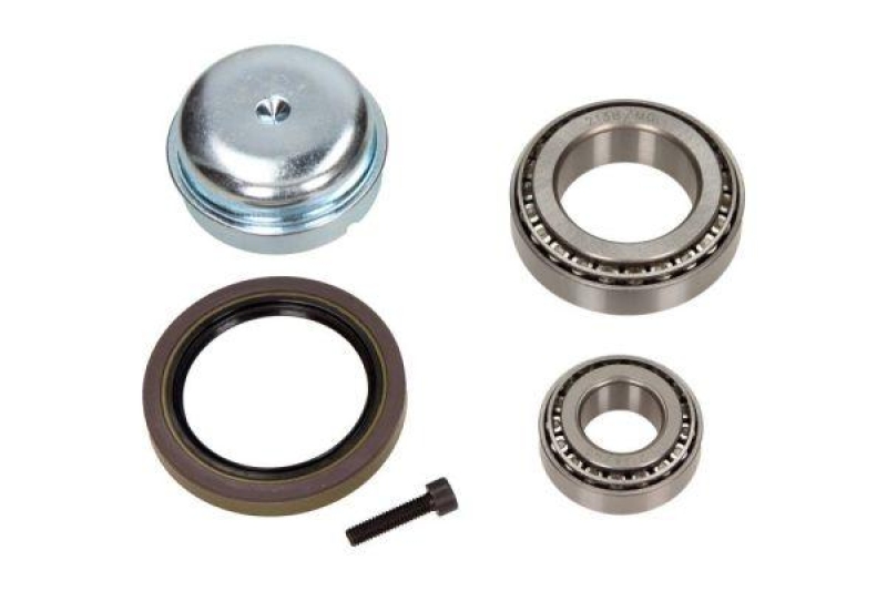 Bild von MAXGEAR 33-0638 Radlagersatz Radlager, Radlager & Radlagersatz Vorderachse mit Zubehör 68 Kugellager MERCEDES-BENZ: E-Class Saloon, E-Class T-modell