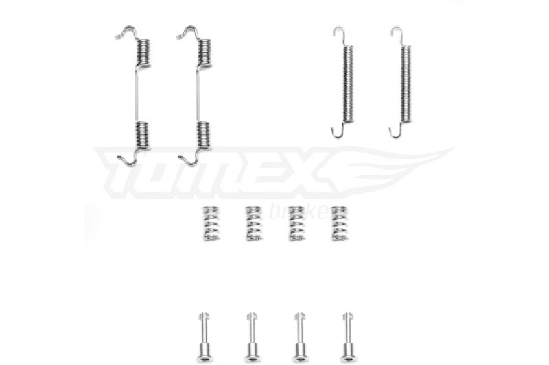 Bild von TOMEX brakes Zubehörsatz, Bremsbacken Hinterachse TX 40-24  BMW,3 Touring (E91),3 Limousine (E90),3 Limousine (E46),1 Schrägheck (E87)