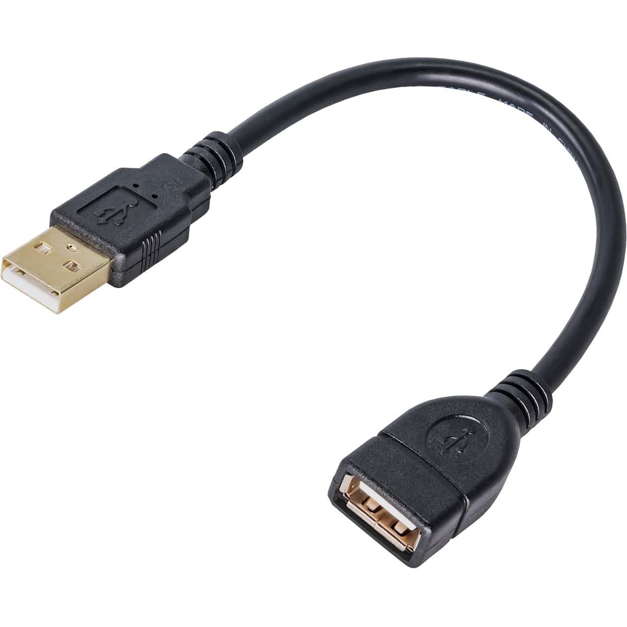 Bild von Akyga AK-USB-23 USB Kabel USB 2.0 USB A (0.15 m, USB 2.0), USB Kabel