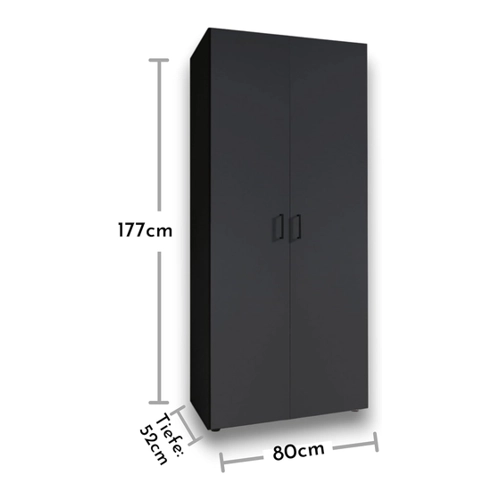 Bild von Pol-Power Drehtürenschrank BASE