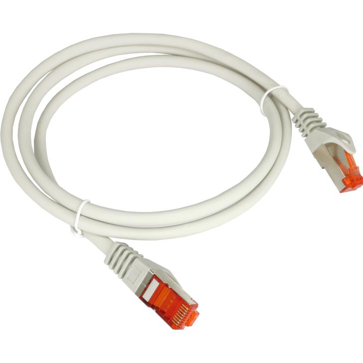 Bild von Alantec Patchcord RJ45 S/FTP kat.6a 0.25m szary (U/FTP, CAT6, 0.25 m), Netzwerkkabel