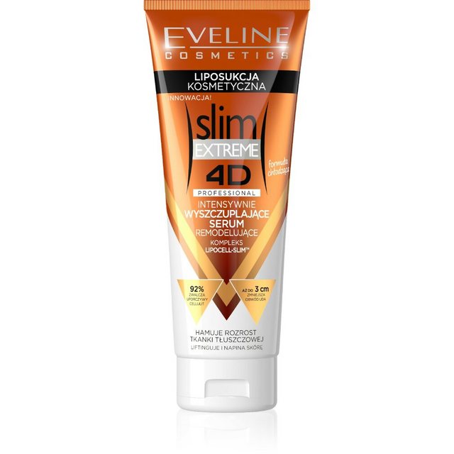Bild von Eveline Cosmetics Körperpflegemittel 4D slim EXTREME Liposuction Intensives Schlankheitsserum 250ml