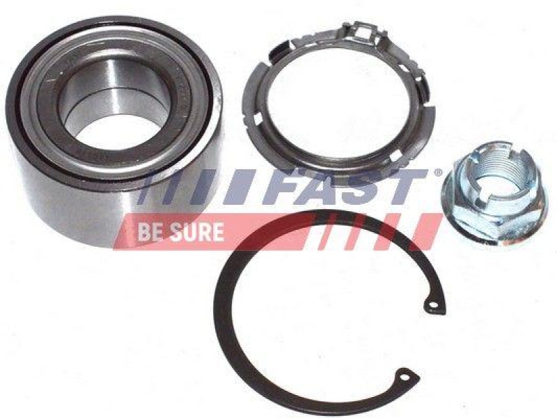 Bild von FAST FT22110 Radlagersatz Radlager, Radlager & Radlagersatz Vorderachse mit integriertem magnetischen Sensorring 72 RENAULT: Kangoo II Express, Captur