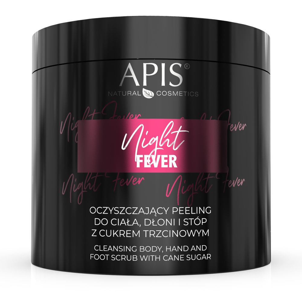 Bild von APIS NIGHT FEVER, reinigendes Peeling für Körper, Hände und Füße