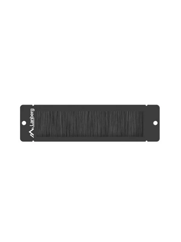 Bild von Lanberg AK-1104-B Rack Zubehör Bürstenleiste, Serverschrank Zubehör, Schwarz