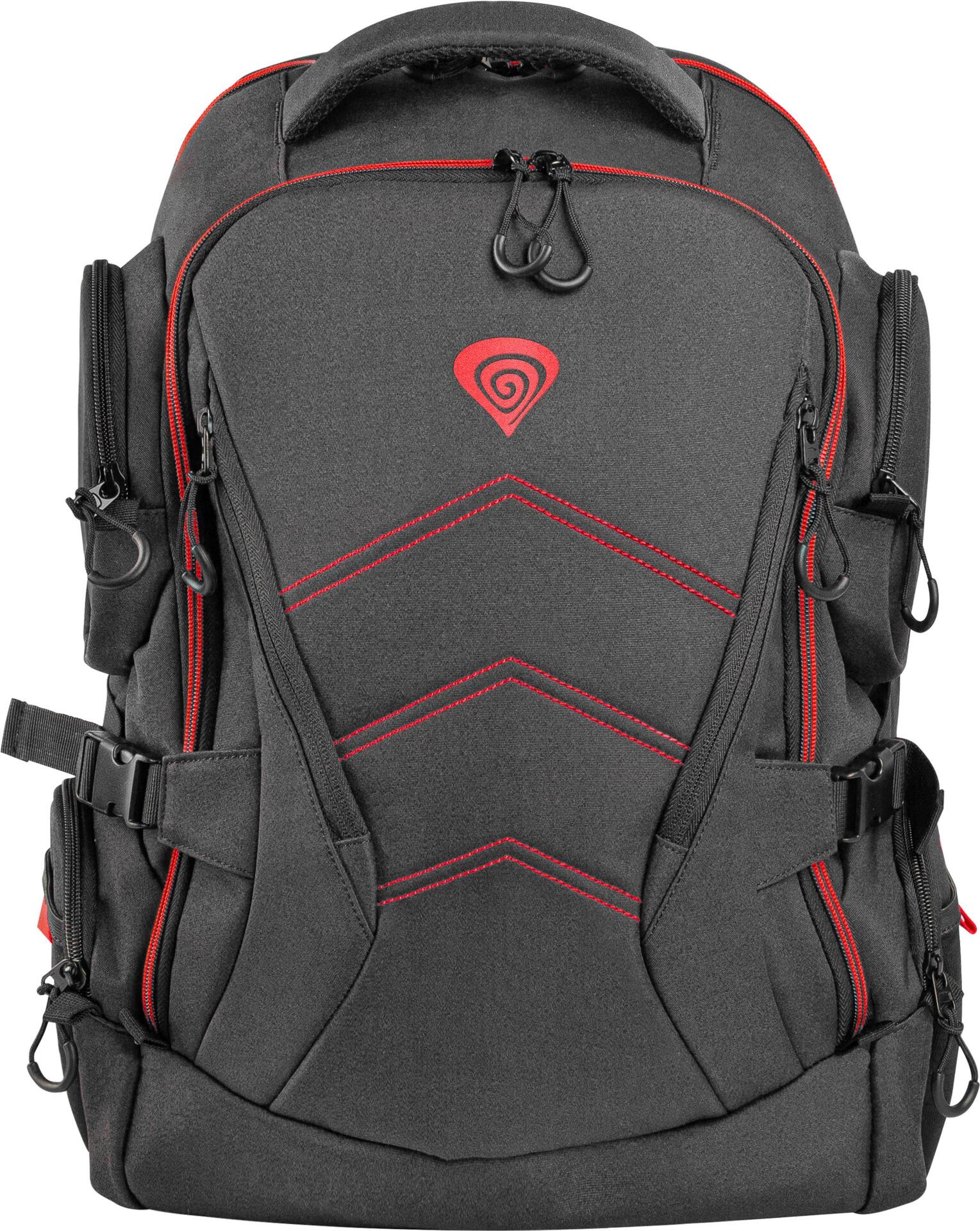 Bild von Genesis Notebook Rucksack PALLAD 550 schwarz (17,3) (NBG-1691)