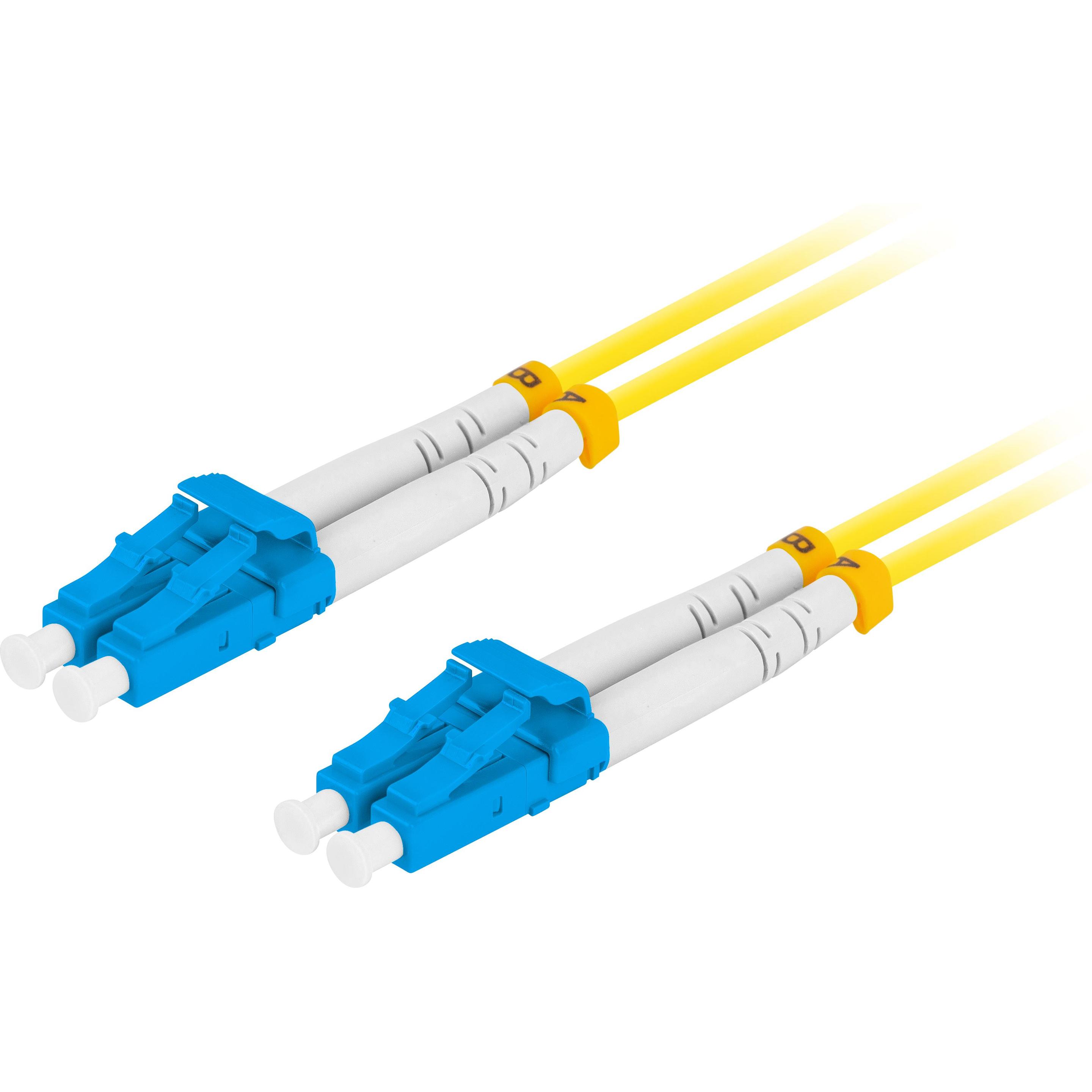 Bild von Lanberg FIBER OPTIC PATCHCORD SM LC (3 m), Netzwerkkabel