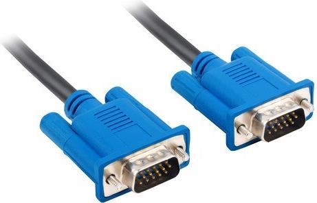 Bild von VGA M/M 1,8 m Ferrit-geschirmtes Kabel, schwarz (CA-VGAC-10CU-0018-BK)