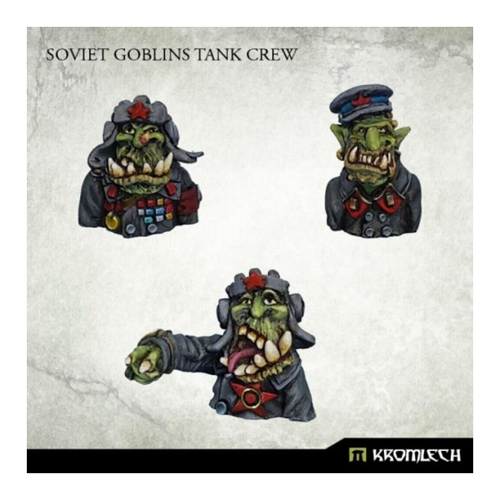 Bild von Soviet Goblins Tank Crew (3) - Resin-Miniaturen für deine Wargaming-Fahrzeuge
