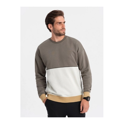 Bild von OMBRE Print-Shirt Herren Sweatshirt OVERSIZE