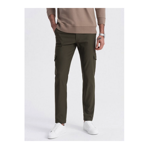 Bild von OMBRE Cargohose Herrenhose REGULAR aus Stoff mit Cargotaschen