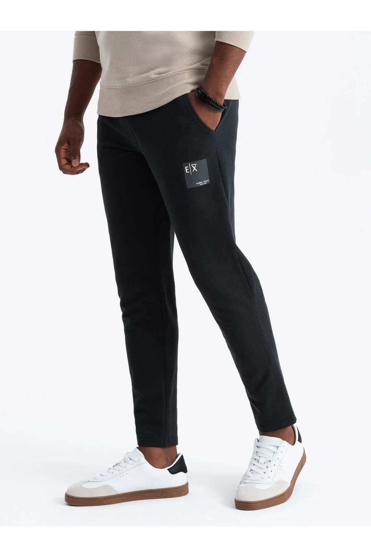 Bild von OMBRE Jogginghose Mit Logo Schwarz V1 Xl für Herren - L