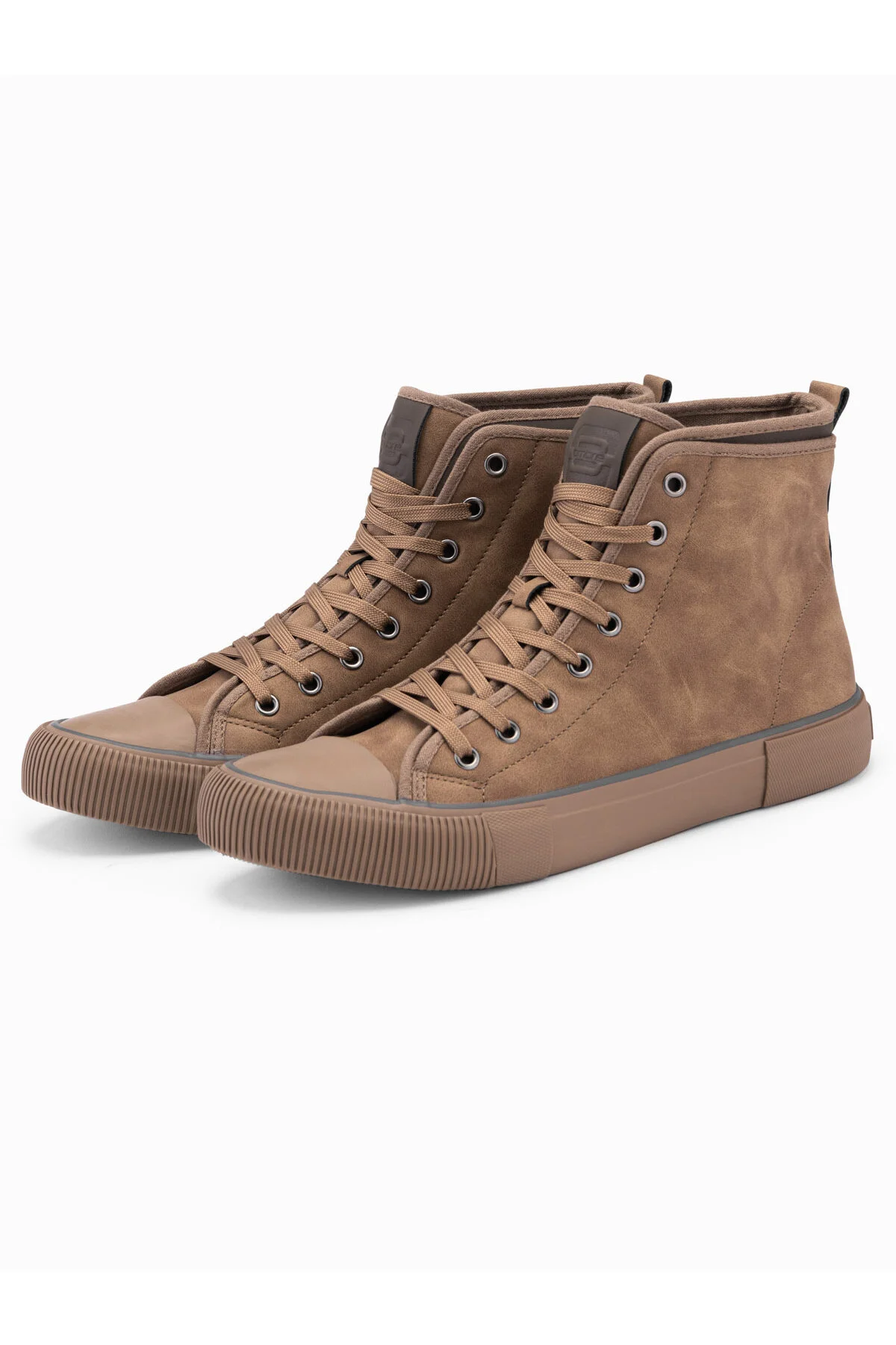 Bild von OMBRE High-top-sneaker Mit Dekorativer Paspelierung Braun V2 44 für Herren - 46