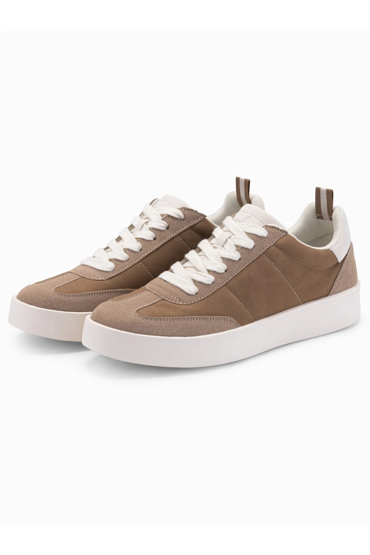 Bild von OMBRE Old-school Sneaker Auf Dicker Sohle Hellbraun V1 Om-fosl-0170 43 für Herren - 45