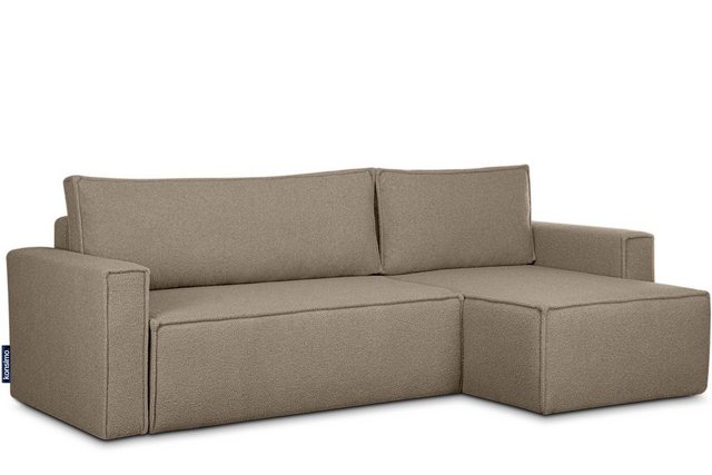 Bild von KONSIMO Ecksofa NAPI Universal-Ecksofa links oder rechts, hergestellt in der EU, mit Schlaffunktion, Modern