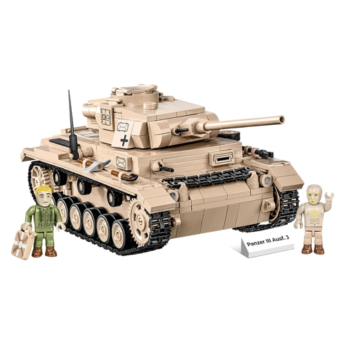 Bild von Cobi Panzer III Ausf. J (2562) – Detailliertes Bauvergnügen für Geschichtsinteressierte