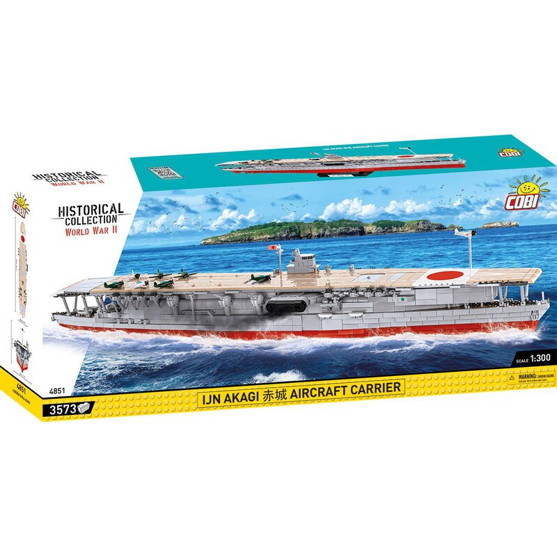 Bild von COBI Konstruktionsspielzeug Akagi Aircraft Carrier