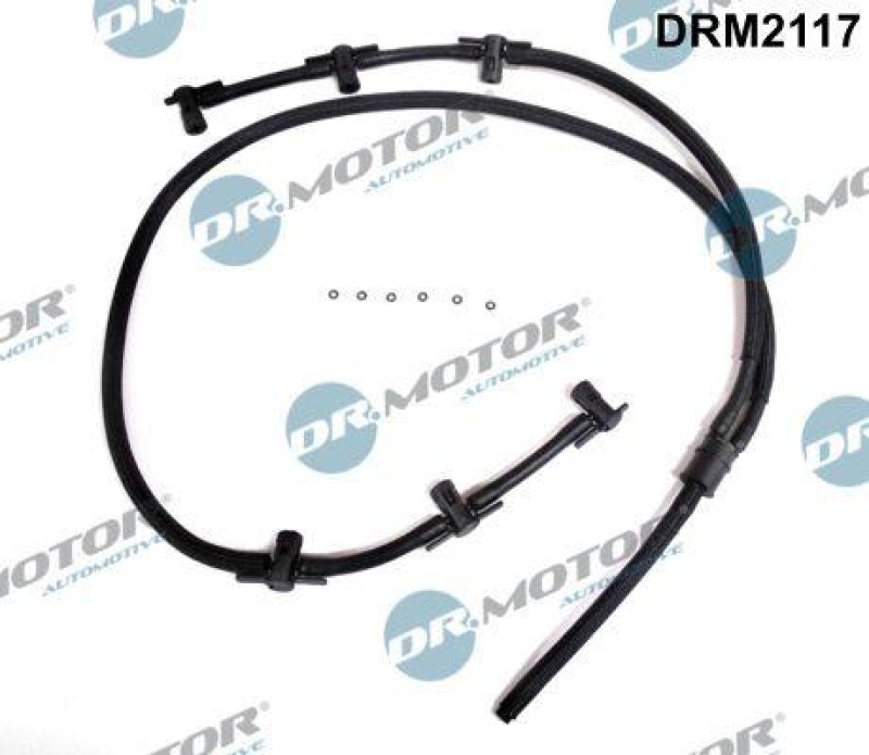Bild von DR.MOTOR AUTOMOTIVE DRM2117 Schlauch, Leckkraftstoff Common Rail AUDI: A7 Sportback, A6 C7 Allroad, A6 C7 Avant