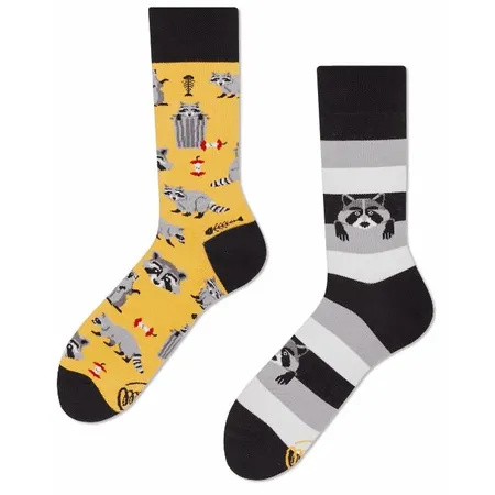 Bild von Many Mornings Freizeitsocken Many Mornings Socken Raccoon Bandit (1-Paar, 1 Paar)