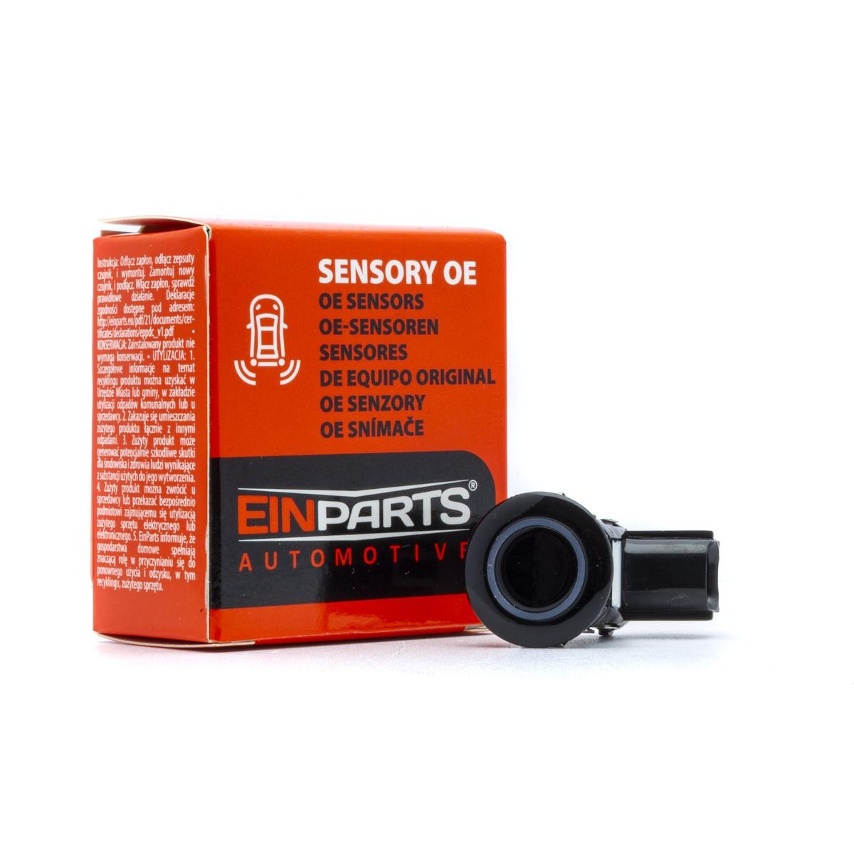 Bild von EINPARTS EPPDC112 Parksensoren Rückfahrsensoren, PDC Sensoren, Einparksensoren vorne und hinten Ultraschallsensor