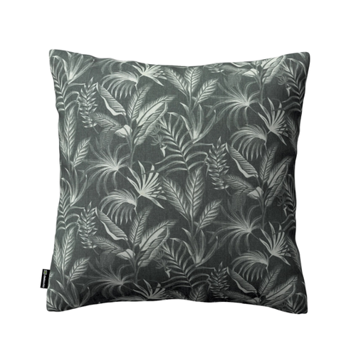 Bild von Dekoria Kissenhülle Kinga aus Stoffkollektion Flowers in Schwarz in 50 x 50 cm