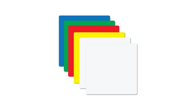 Bild von ALLboards Notizblock ALLboards Selbstklebende Sticky Notes elektrostatische Notizzetteln