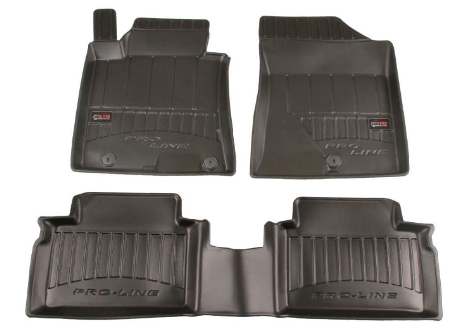 Bild von FROGUM 3D408067 Fußmattensatz Autofußmatten Gummi vorne und hinten 4 schwarz HYUNDAI: i30 II Estate