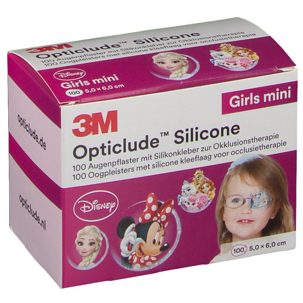 Bild von Opticlude 3M Silicone Disney Girls mini 5 cm x 6 cm