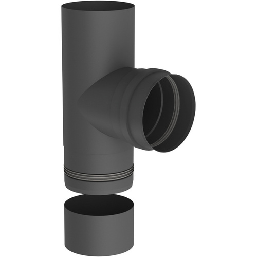 Bild von Jeremias T-Anschluss »Pellet-Line«, grau