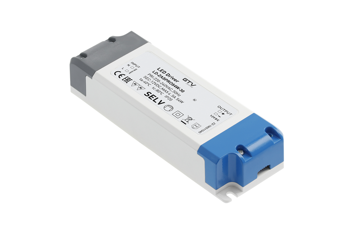 Bild von 54Watt LED Trafo 12Volt DC