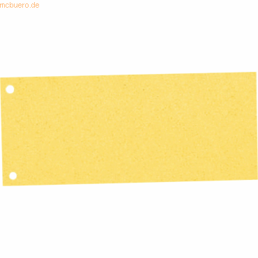 Bild von ESSELTE Aktenordner Trennstreifen 10,5x24cm VE=100 Stück gelb
