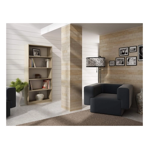 Bild von Topeshop R80 Sonoma Office Bookcase - Robust und Eleganz für Ihr Zuhause