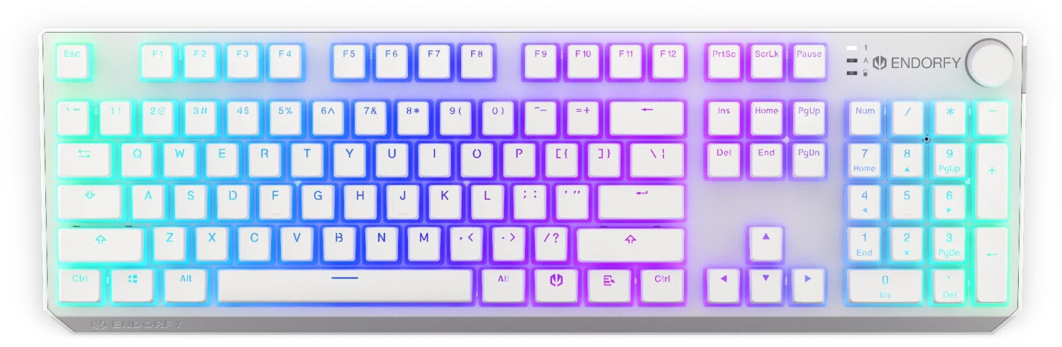 Bild von Endorfy Klawiatura Endorfy Thock Pudding Kalih Red Box (EY5A120) (US, Kabelgebunden), Tastatur, Weiss